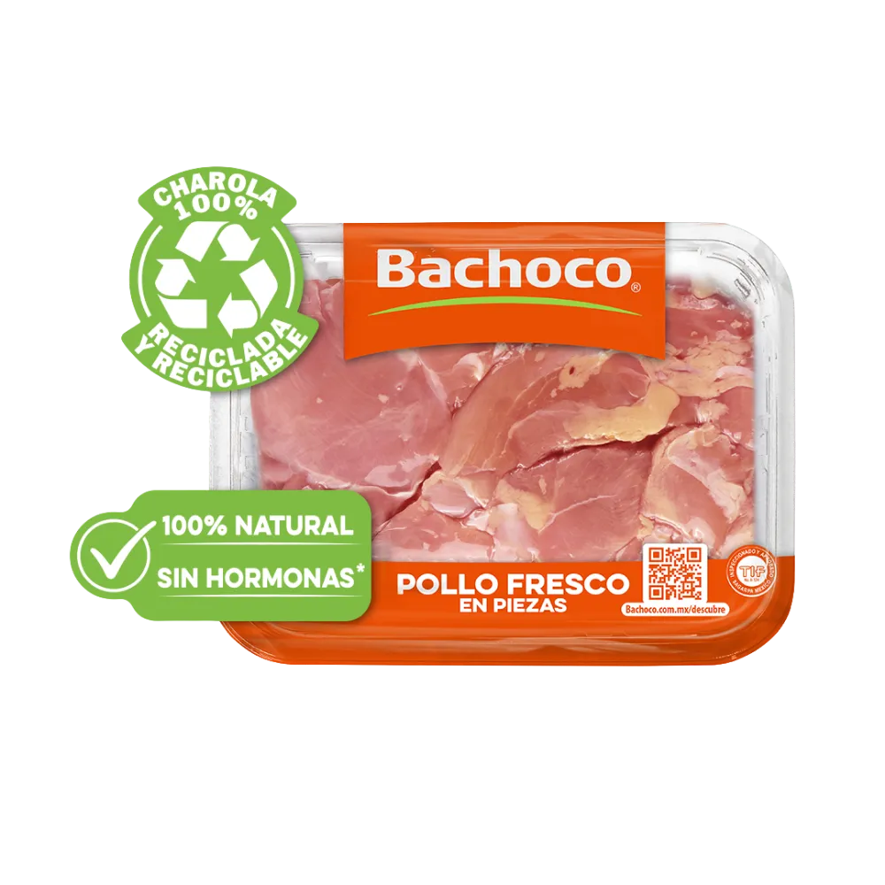 Filete De Muslo de Pollo Sin Piel Bachoco Kg