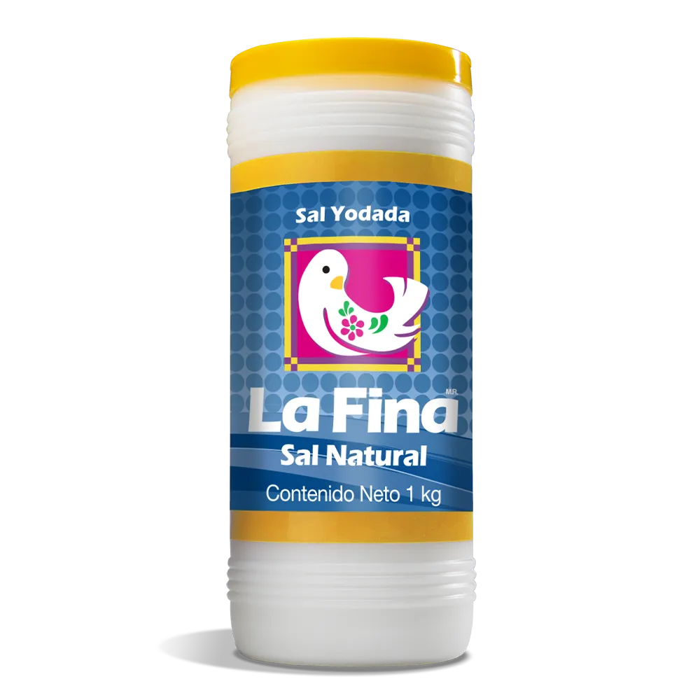 Sal Yodada Bote La Fina 1 kg