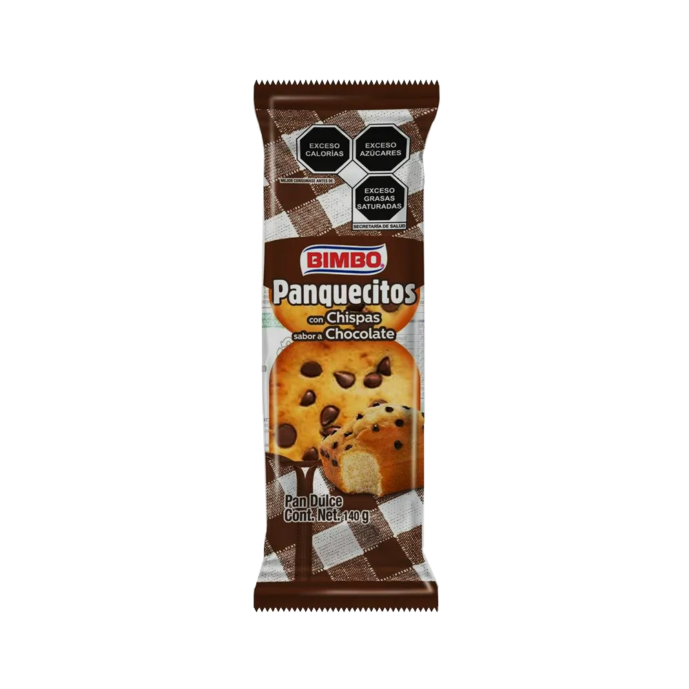 Panquecito Chocolate 2Pz Bimbo 140 g