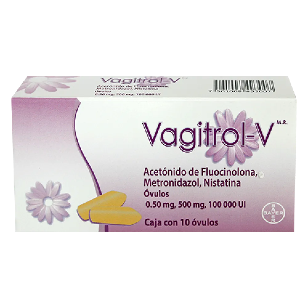 Vagitrol-V Ovulos Ffs Hormona 10 Ovulos