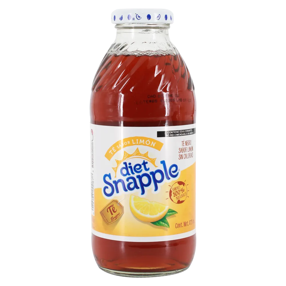 Te Helado Diet Limon Snapple 473 Ml
