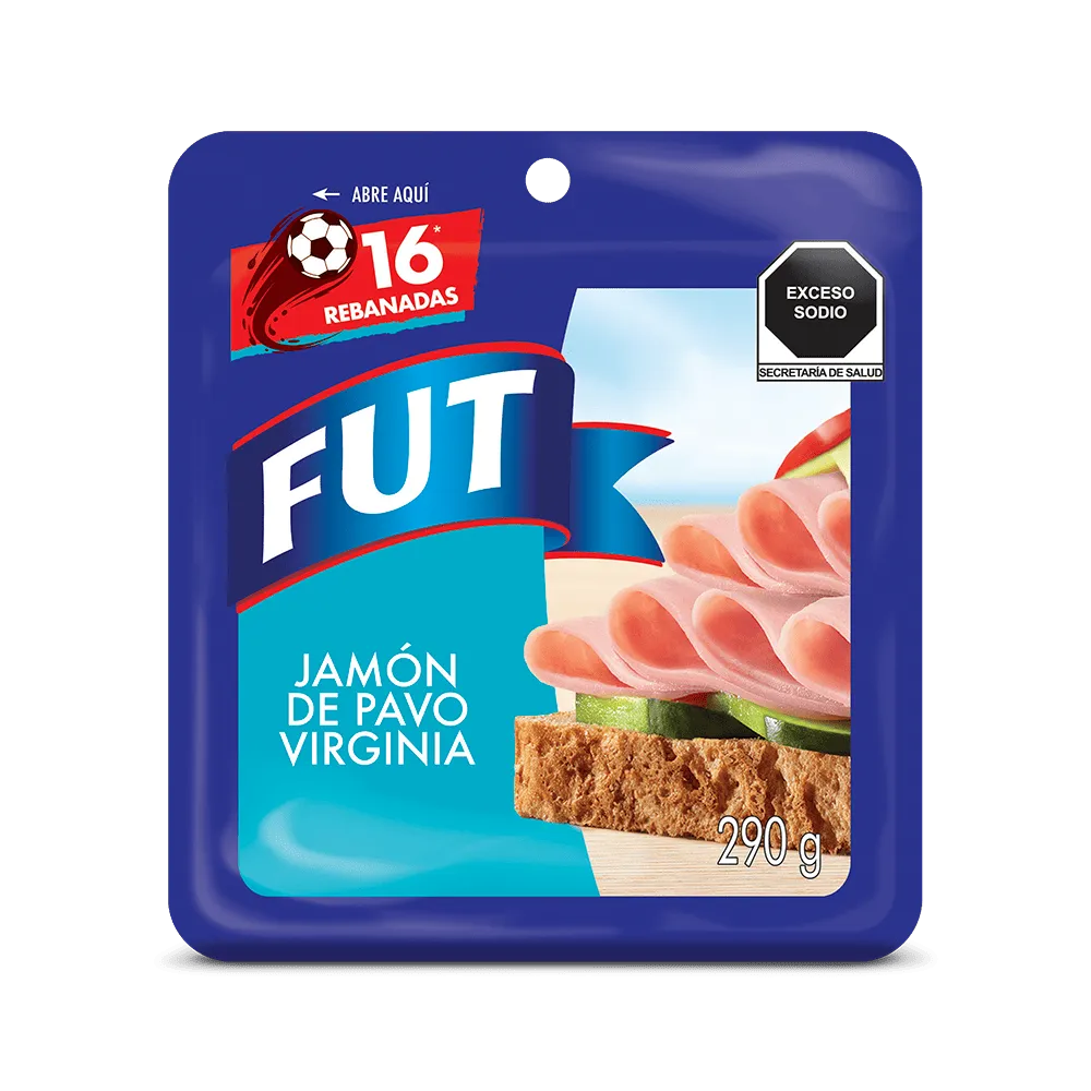 Jamon Virginia De Pavo Fud 290 Gr