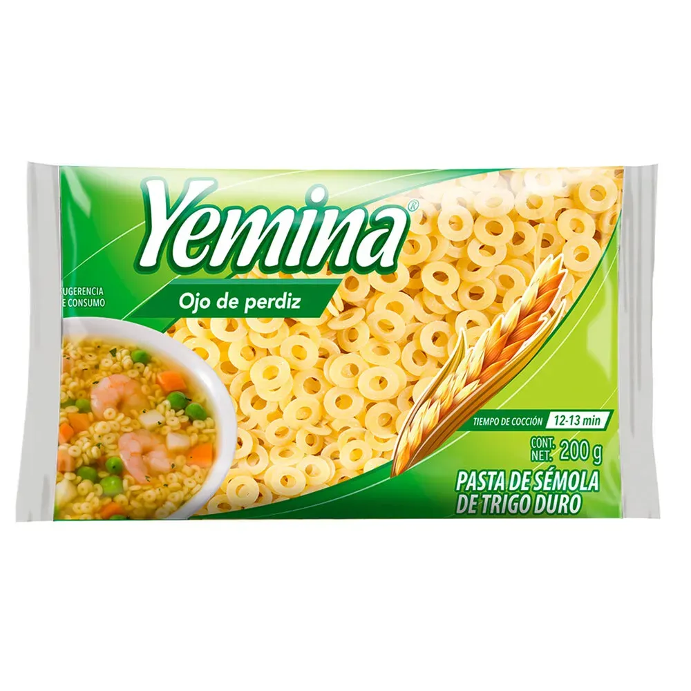 Pasta Para Sopa Ojo De Perdiz Yemina 200 G