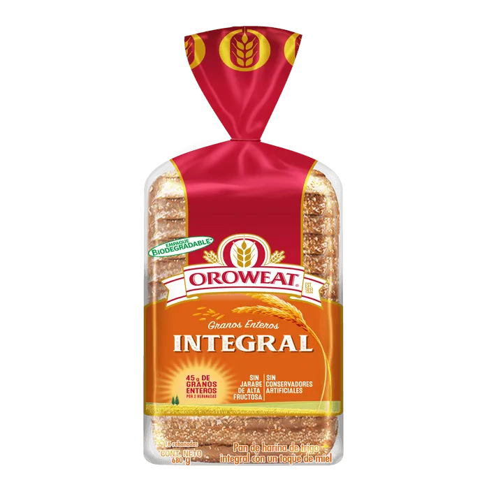 Pan 100% Integral Oroweat 680 g
