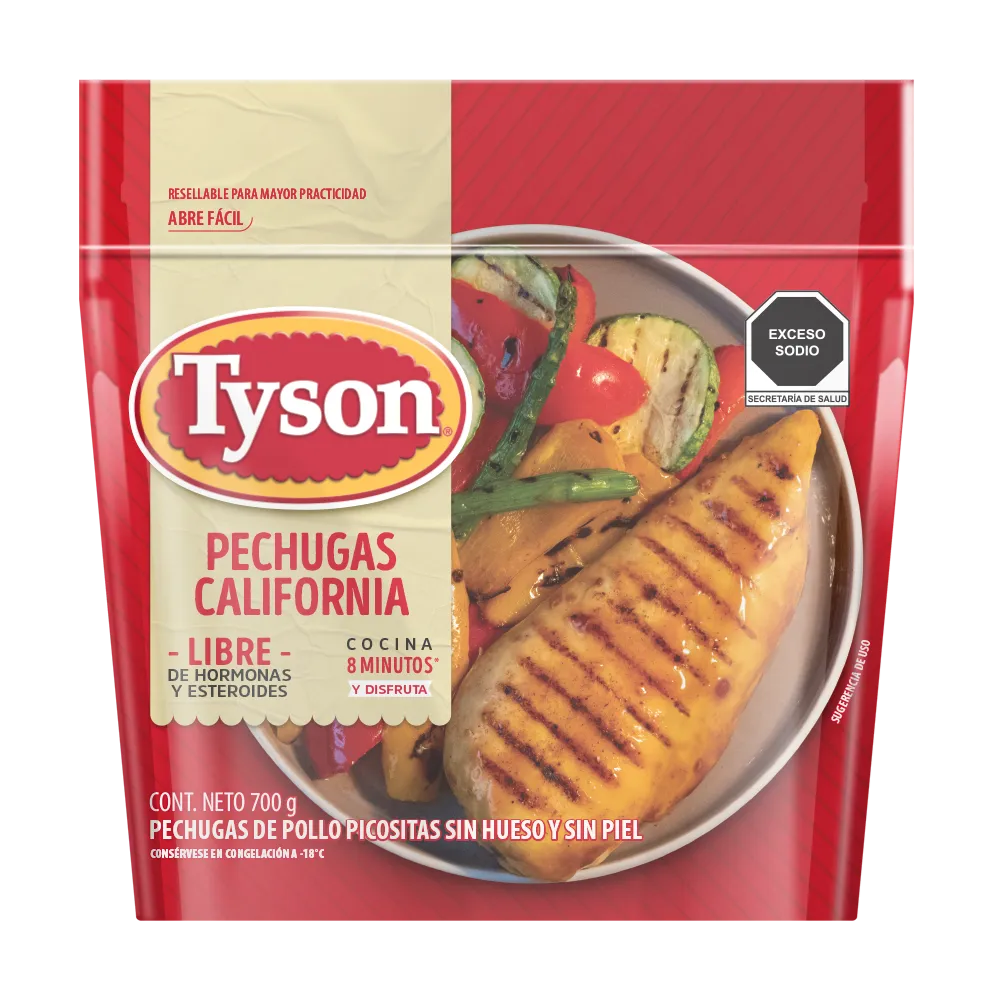 Pechuga California Tyson 700 g