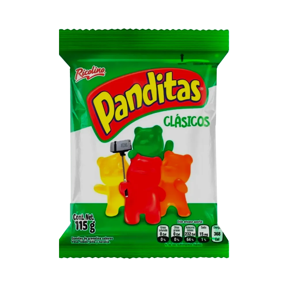 Gomita Panditas Ricolino 115 g