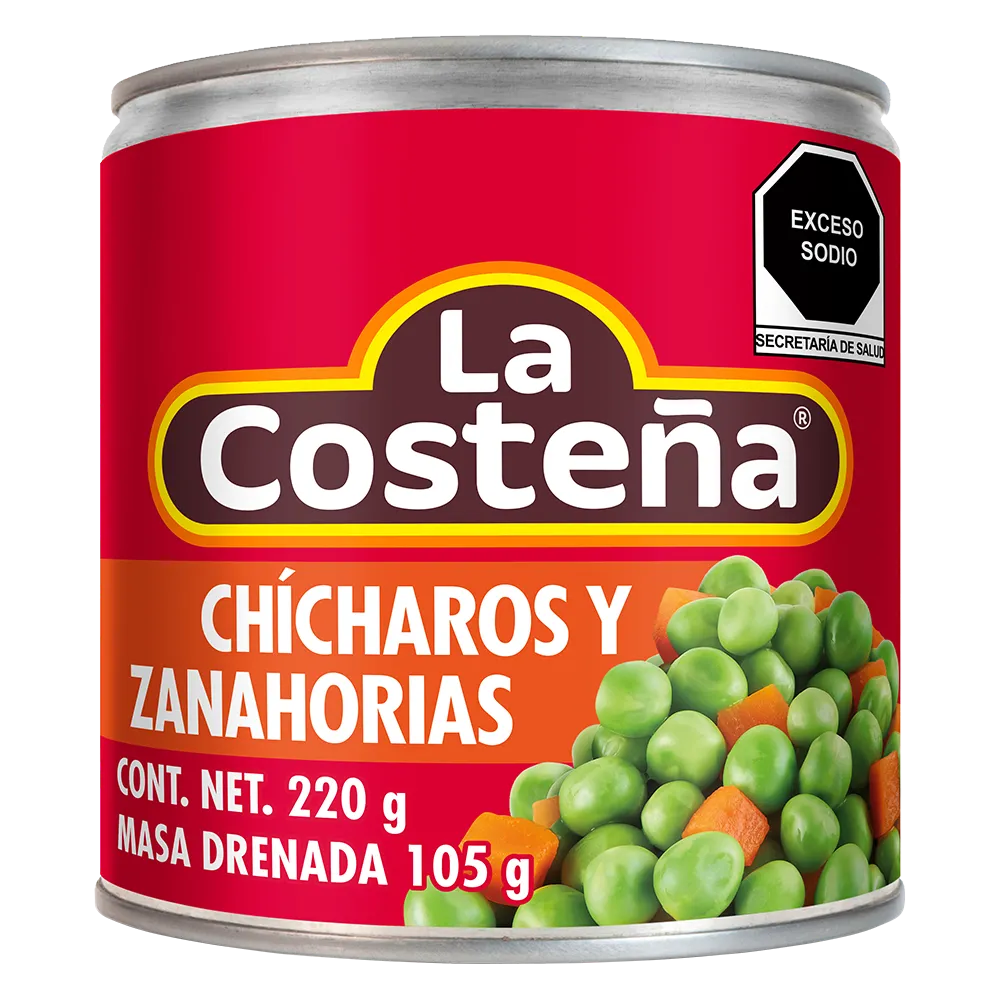Chicharo Con Zanahoria La Costena 220 g