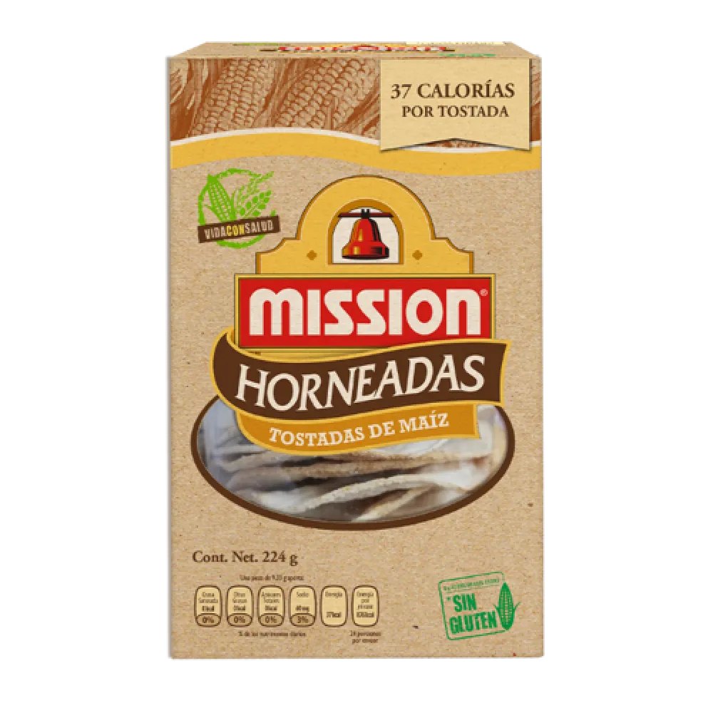 Tostadas Horneadas Mission 224 g