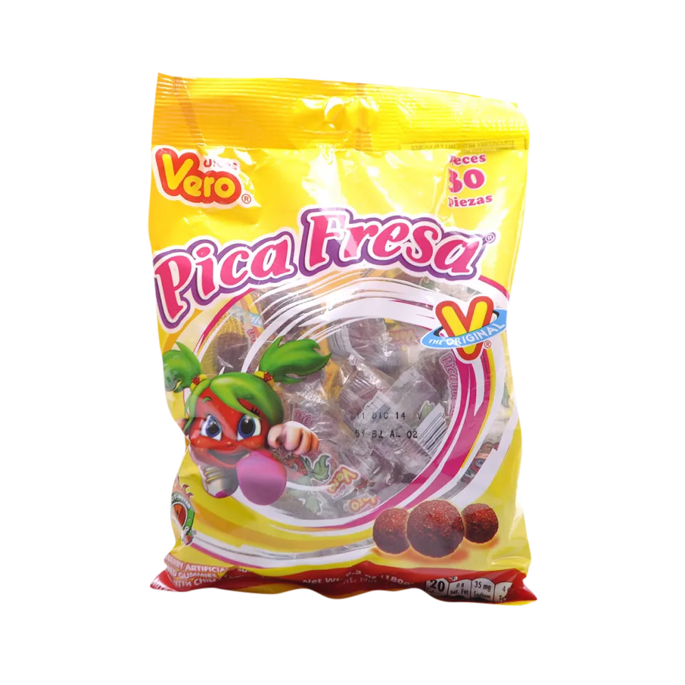Goma Pica Fresa Vero 180 Gramos