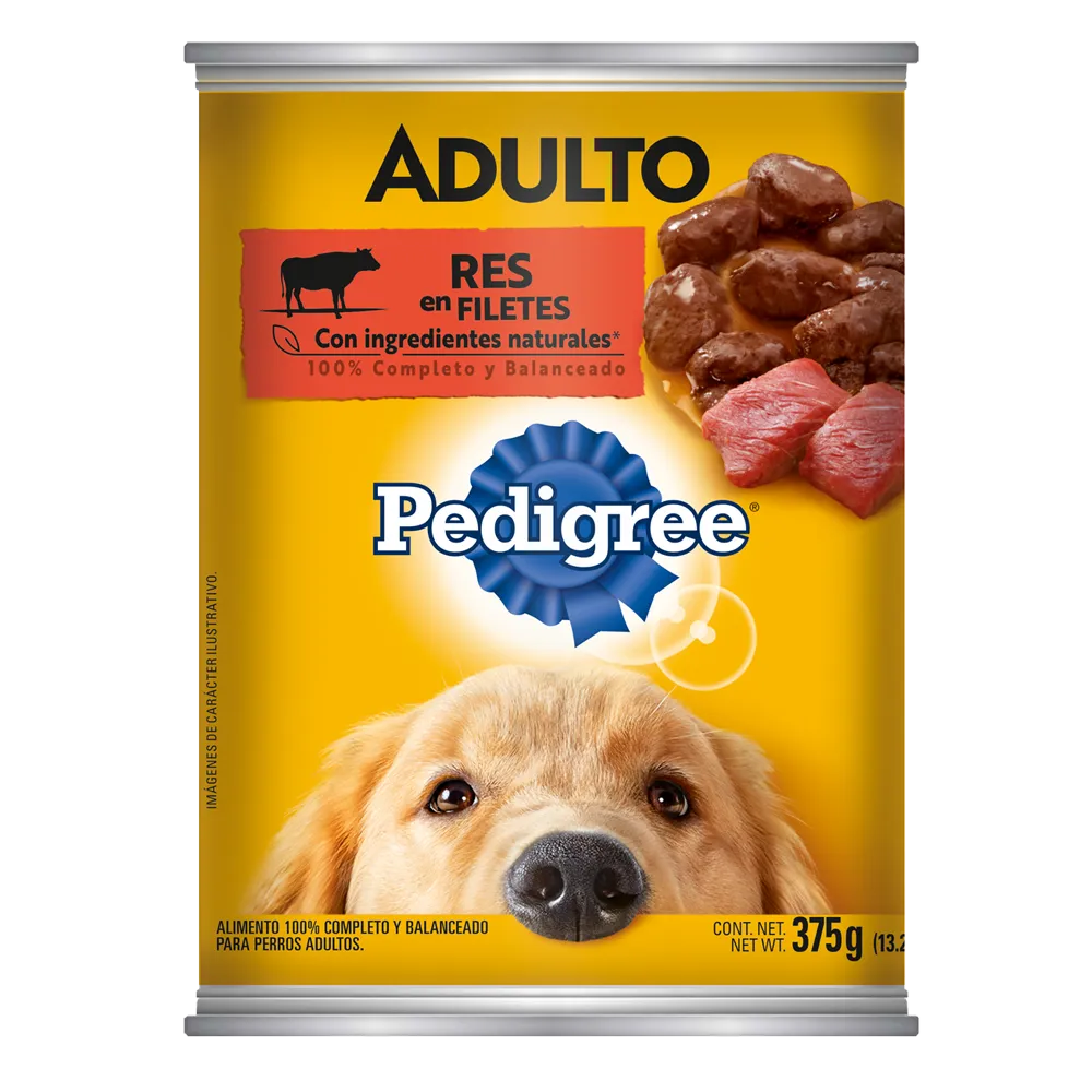 Alimento Humedo Para Perro Guisado De Res Pedigree 375 g