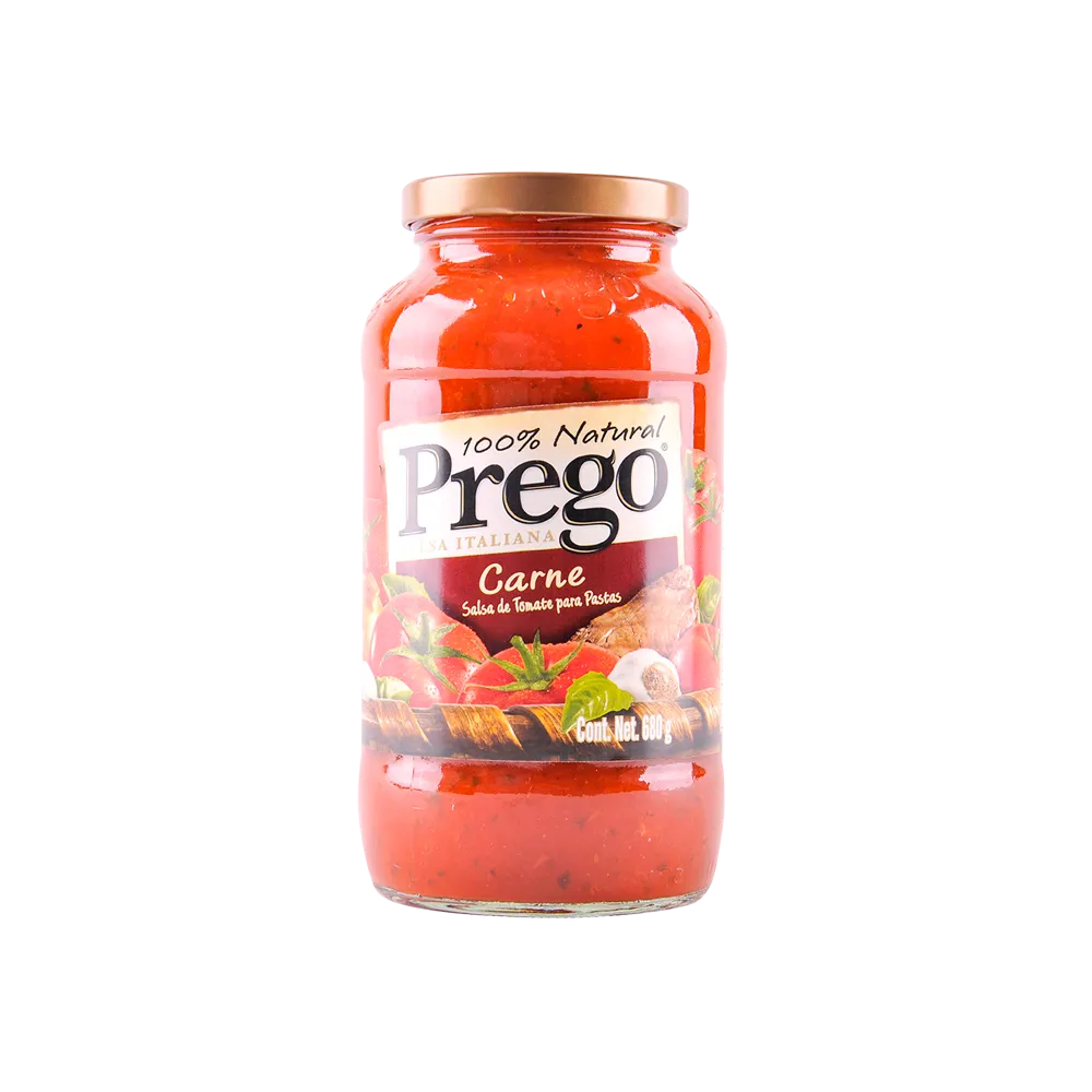 Salsa Para Pasta Con Carne Prego 680 Gr