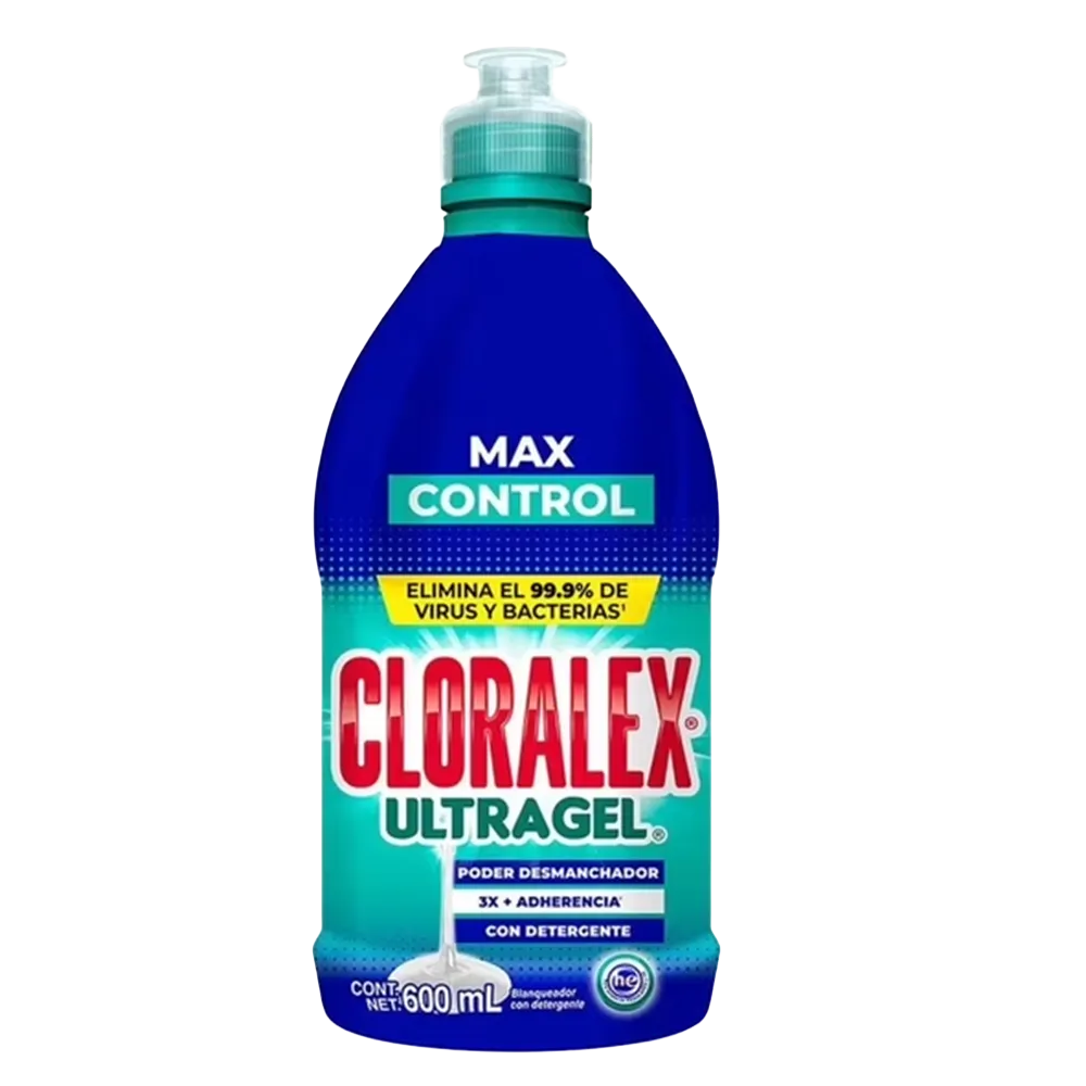 Blanqueador en Gel Concentrado Max verde Cloralex 600 ml