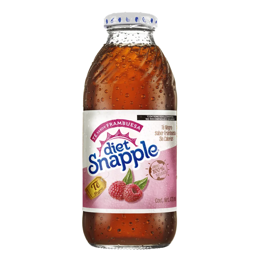 Te Helado Frambuesa Diet Snapple 473 Ml