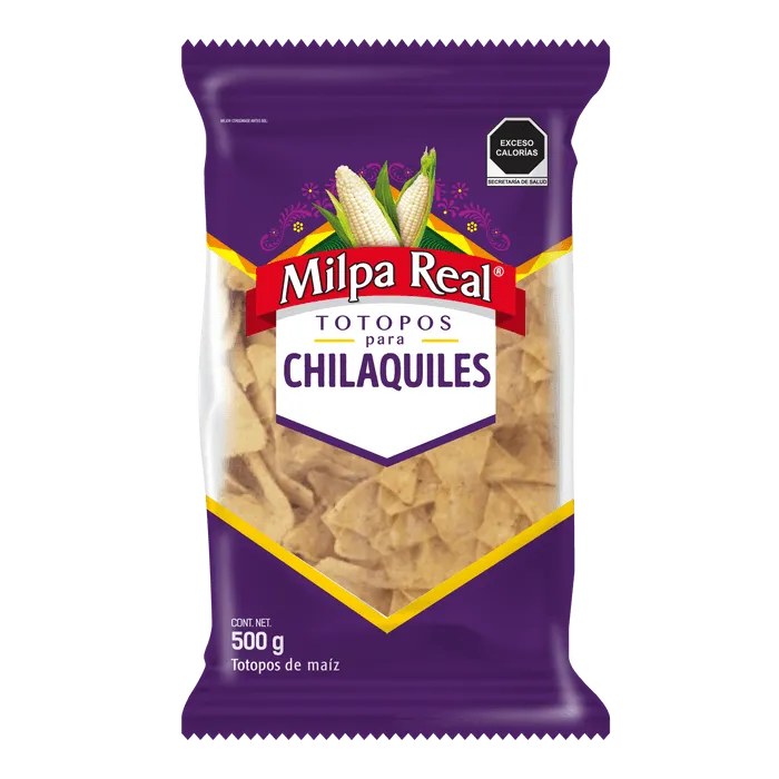 Totopos Chilaquiles Milpa Real 500 g