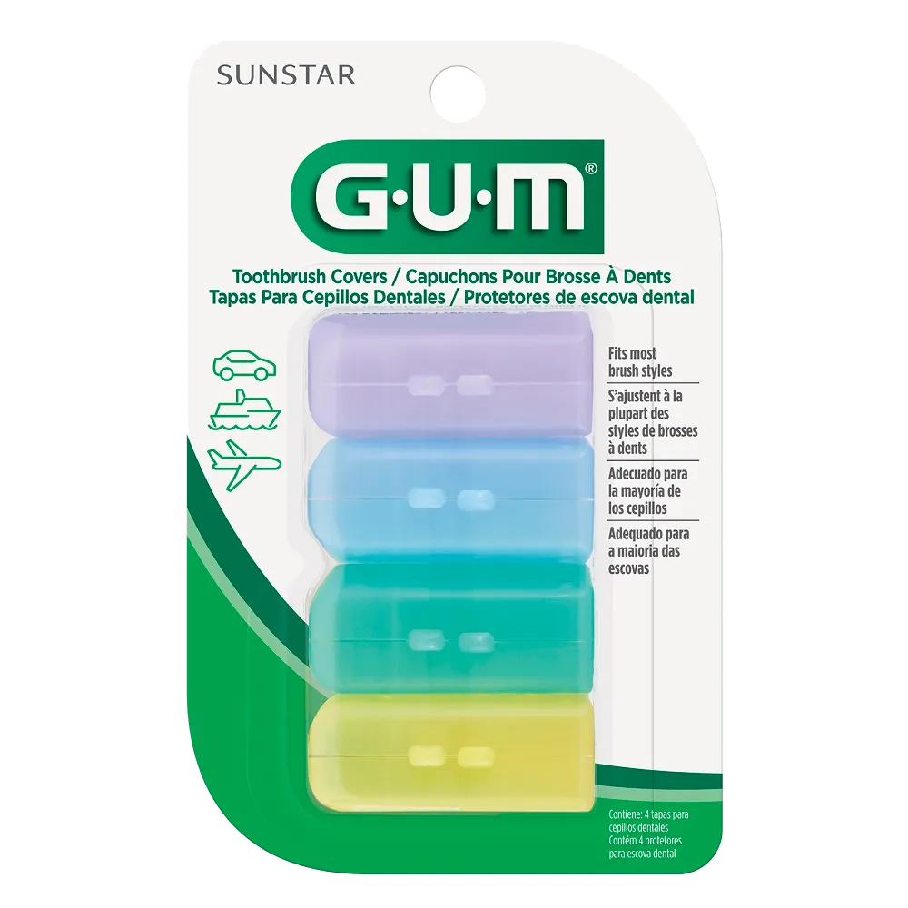 Capuchones Cepillo Dental Gum 4 Pza