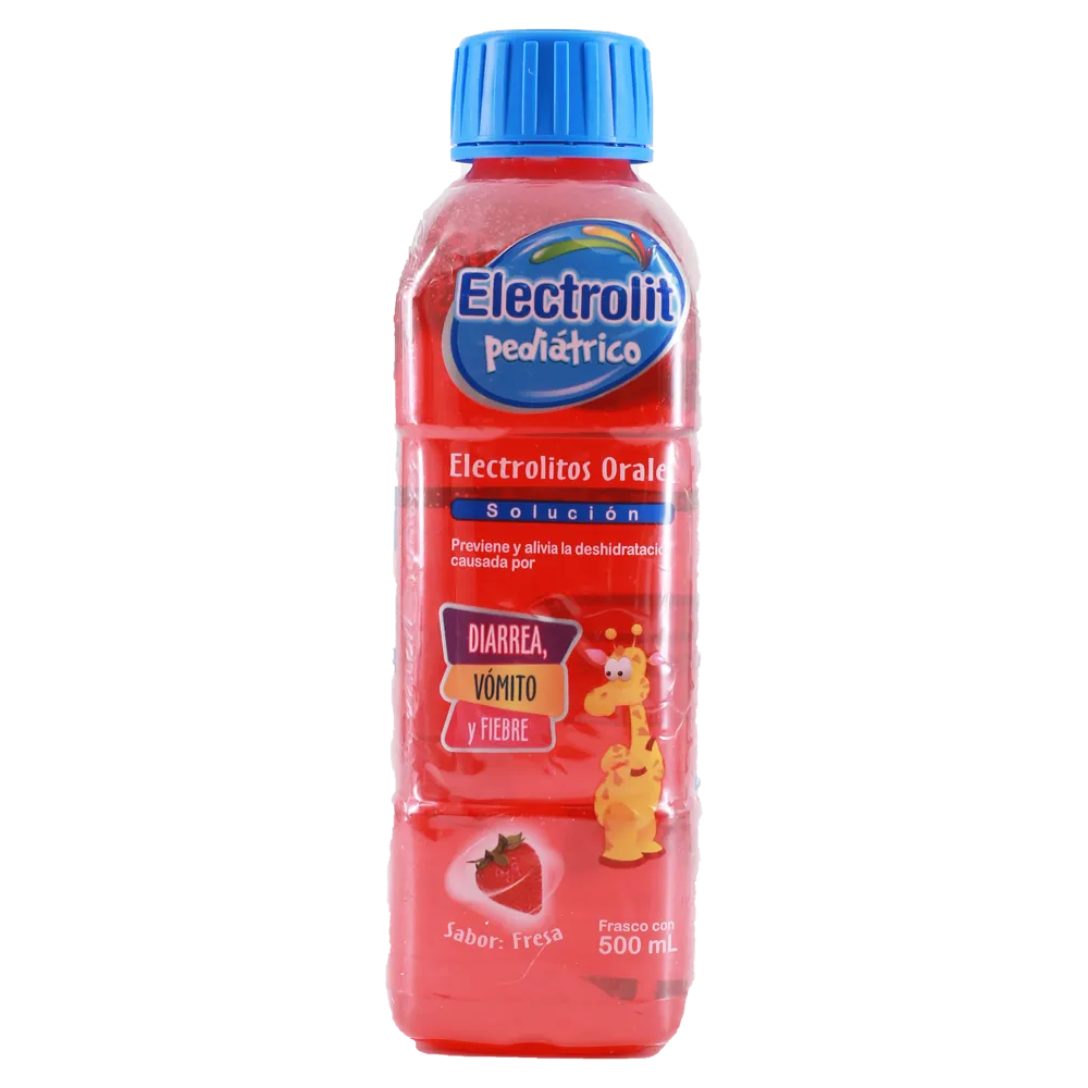 Electrolit Pediatrico Suero Oral Fresa Pisa 500 Ml