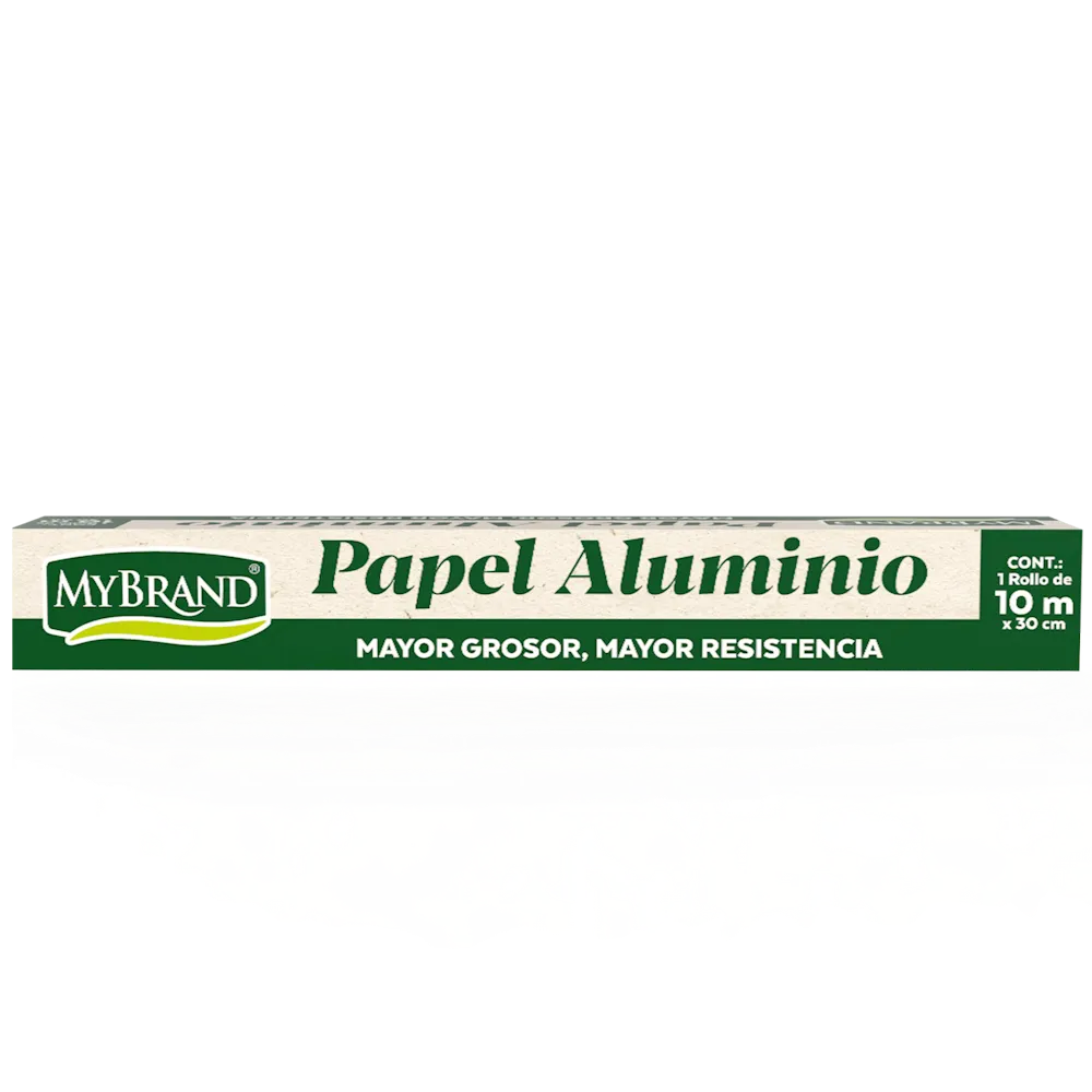 Papel Aluminio 10Mx30Cm Mybrand 10 m