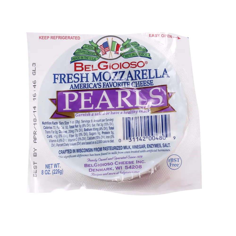 Queso Mozzarella Fresco Perlas Belgioioso 227 g