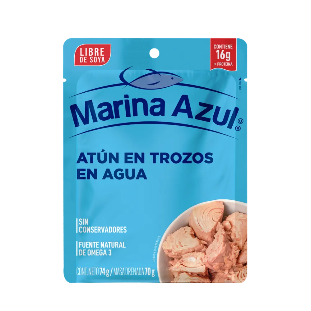 Atun Agua Marina Azul 74 g