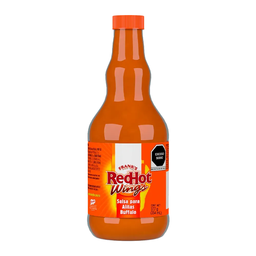 Salsa Picante búfalo para alitas Frank`S 354 ml