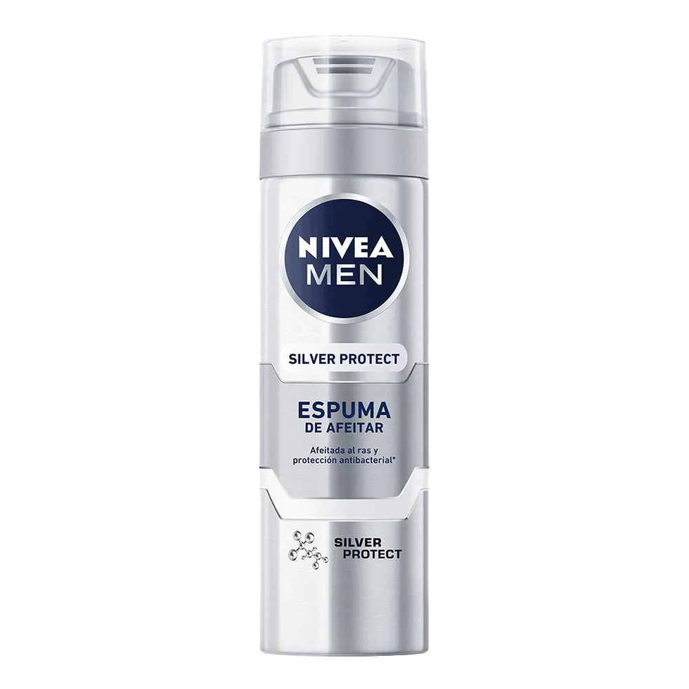 Espuma Afeitar Silver Nivea Men 200 Ml