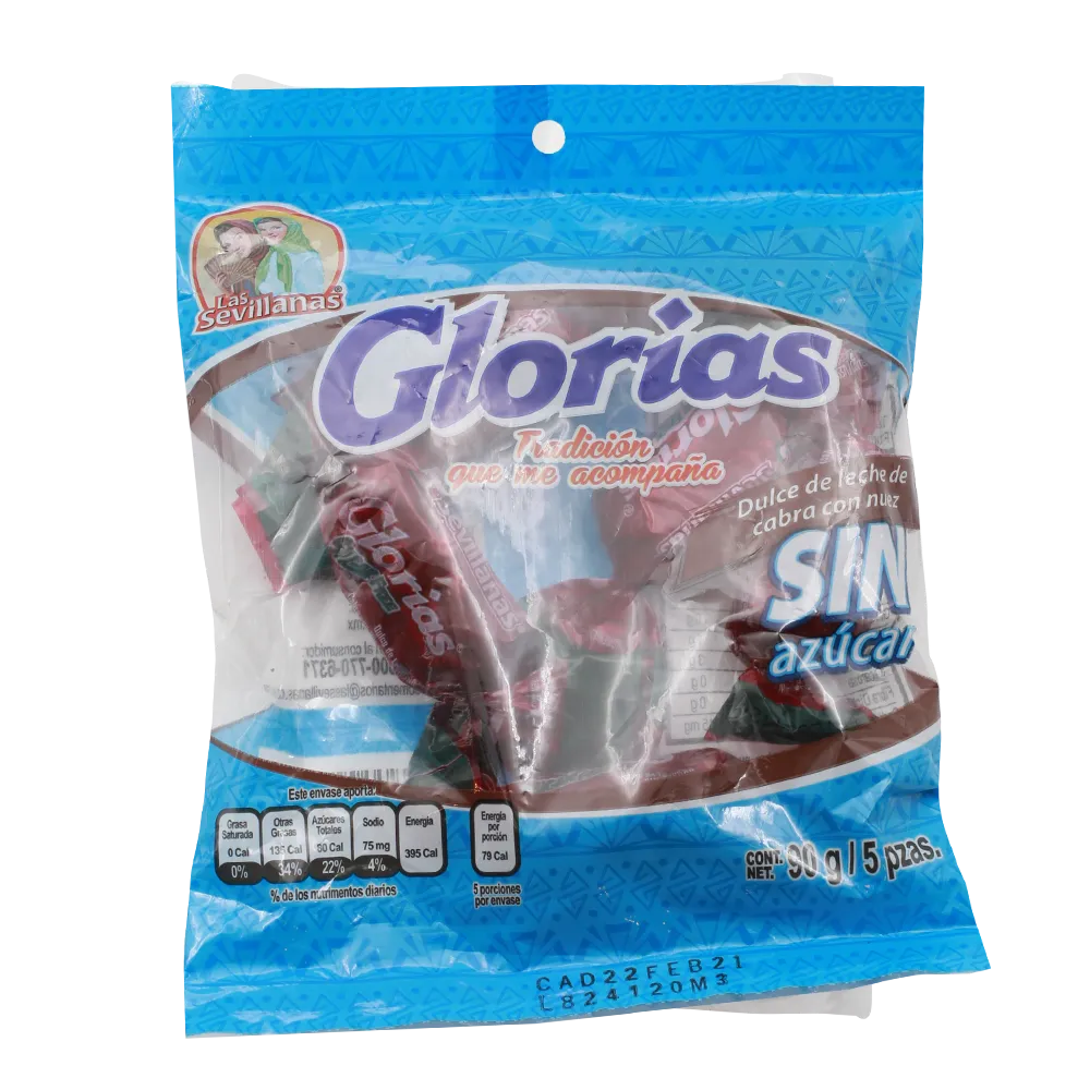 Glorias Sugar-Free Las Sevillanas 90 g
