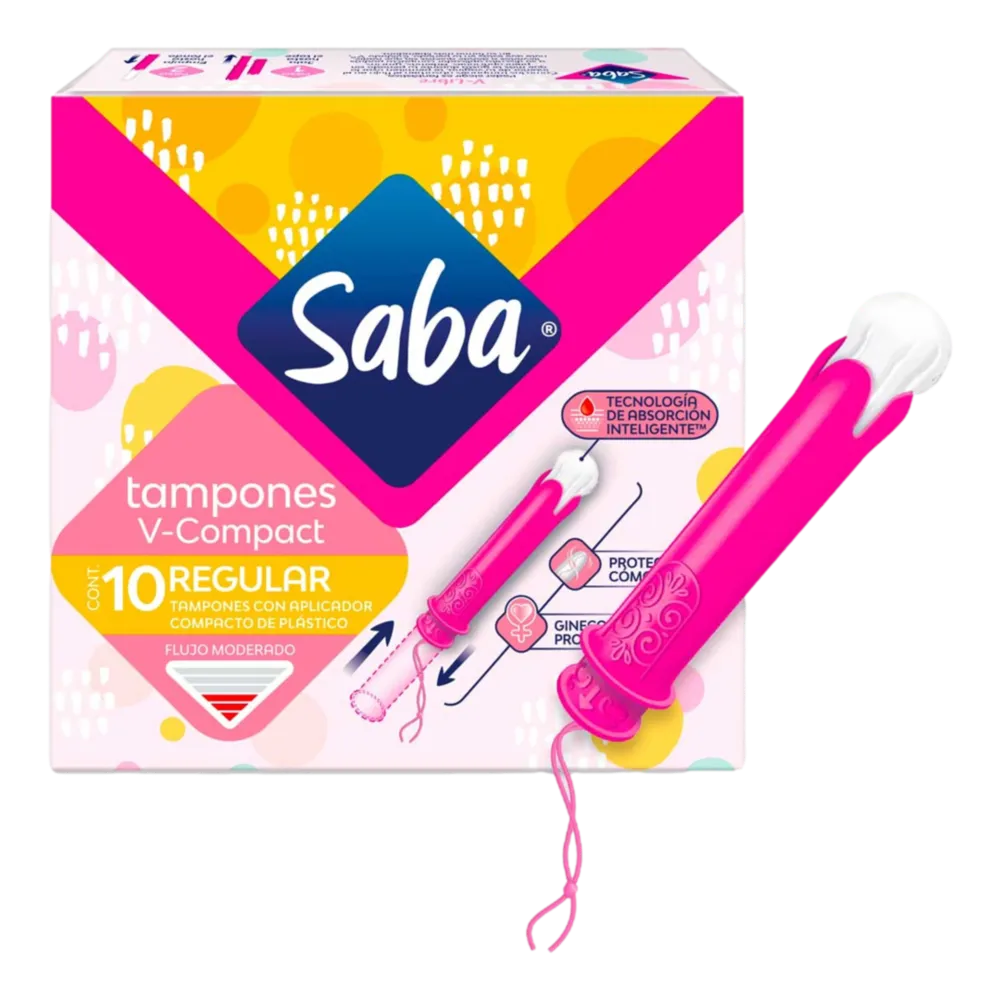 Tampones Regular Saba 10 Pza