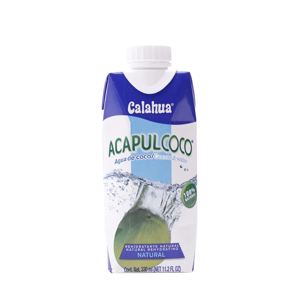 Agua De Coco Natural Acapulcoco 330 Ml