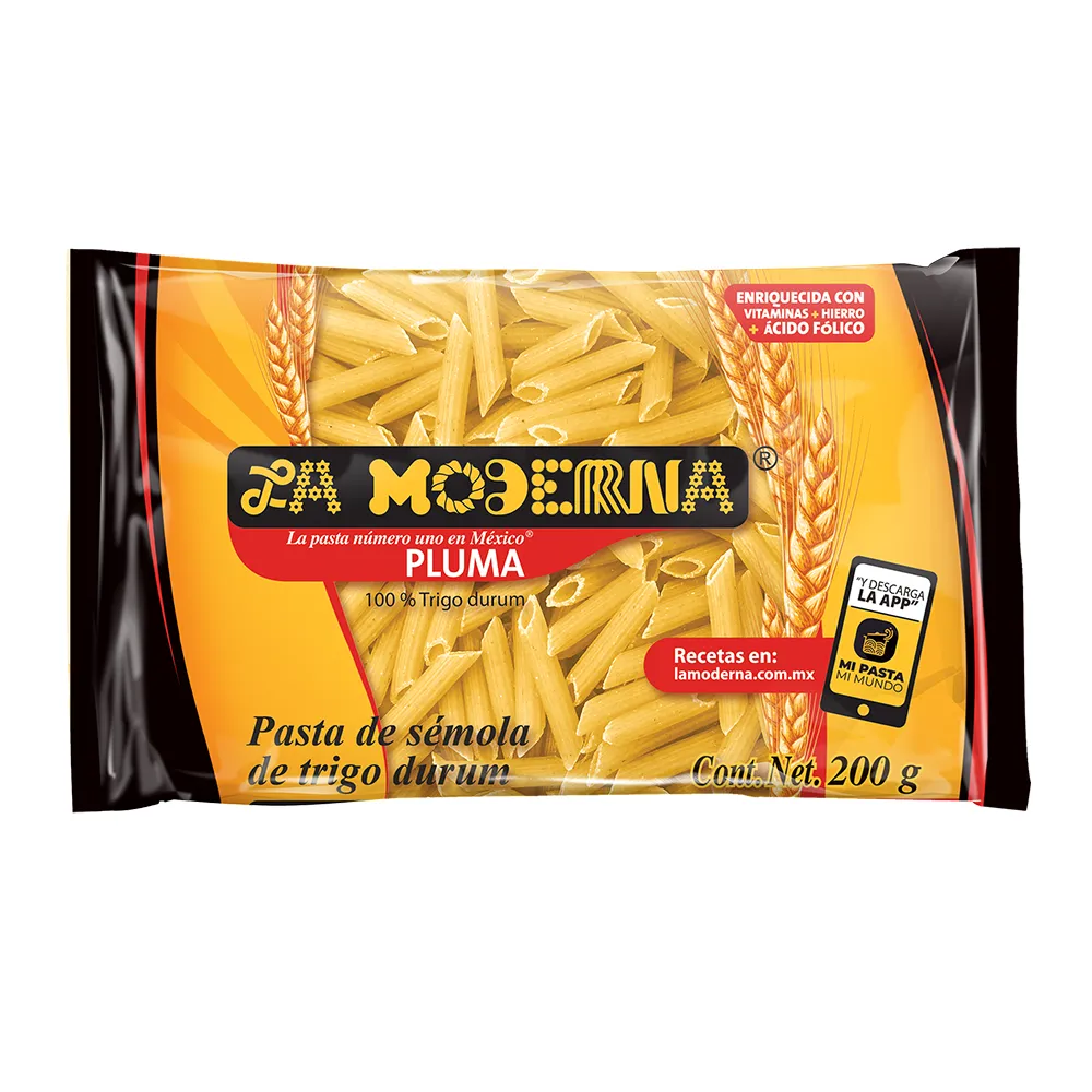 Pasta Para Sopa Pluma La Moderna 200 g