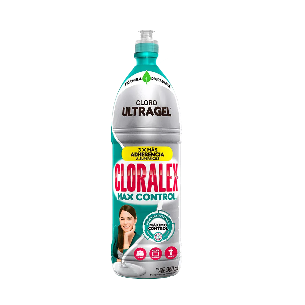 Blanqueador en Gel Concentrado Max verde Cloralex 950 g