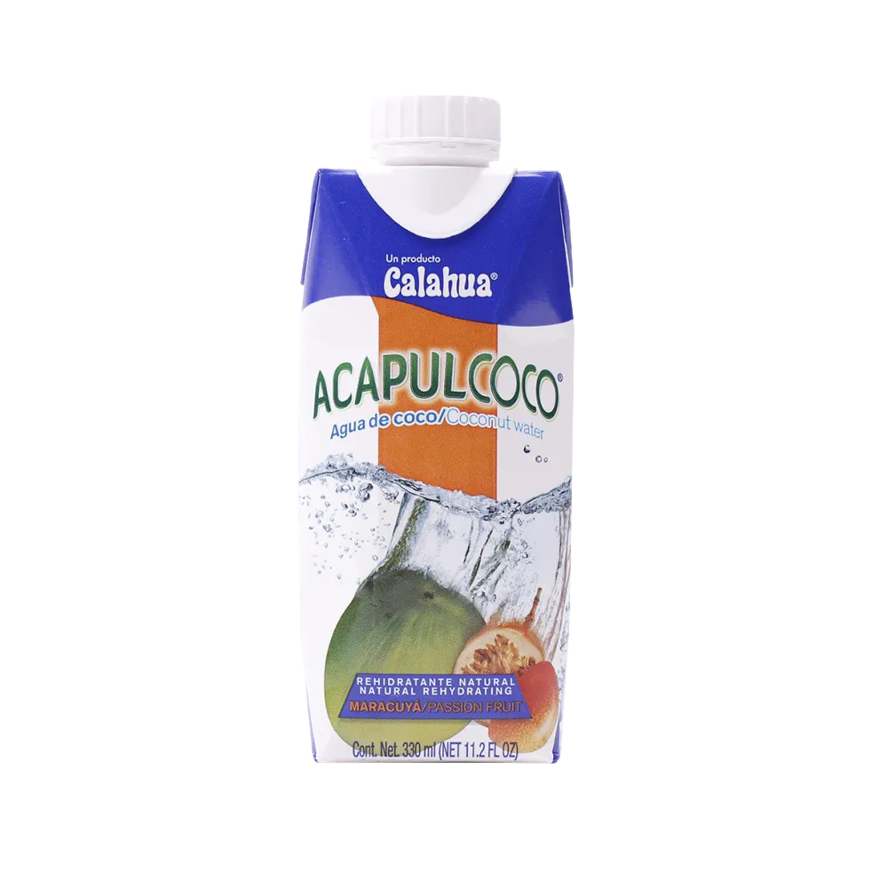 Agua De Coco Maracuya Acapulcoco 330 Ml
