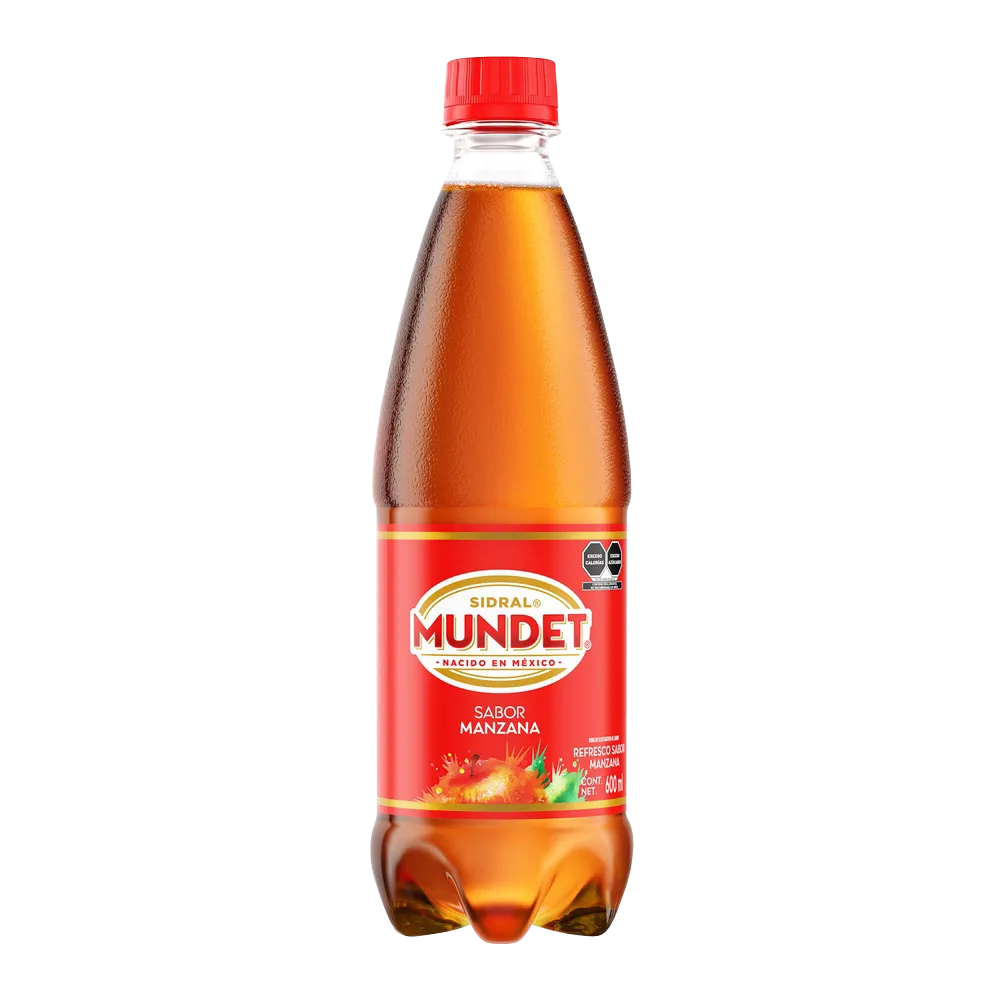 Refresco Sidral Mundet Manzana   600Ml
