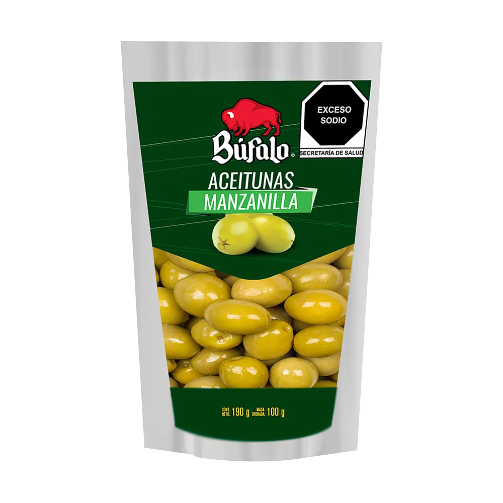 Aceitunas con hueso Búfalo 190 g