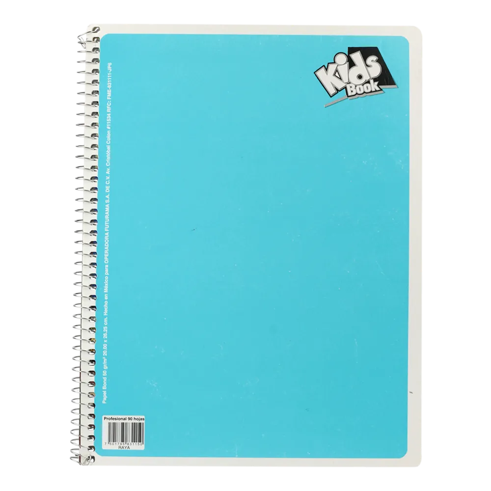 CUADERNO PROFESIONAL RAYA KIDS BOOK 90 HOJAS
