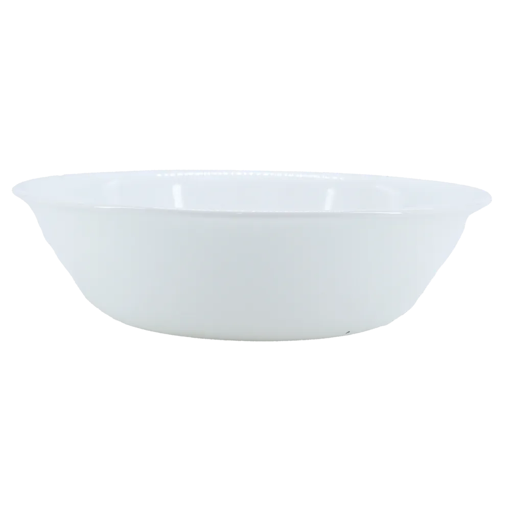 PLATO HONDO VIDRIO OPAL LINEA CLASSIC BLANCO CORELLE 1 PIEZA