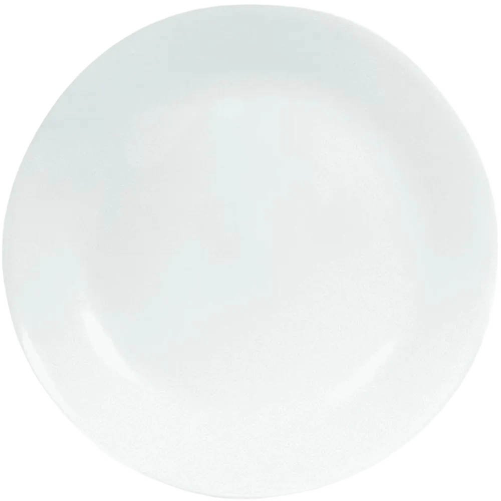 PLATO TRINCHE VIDRIO OPAL LINEA CLASSIC BLANCO CORELLE 1 PIEZA