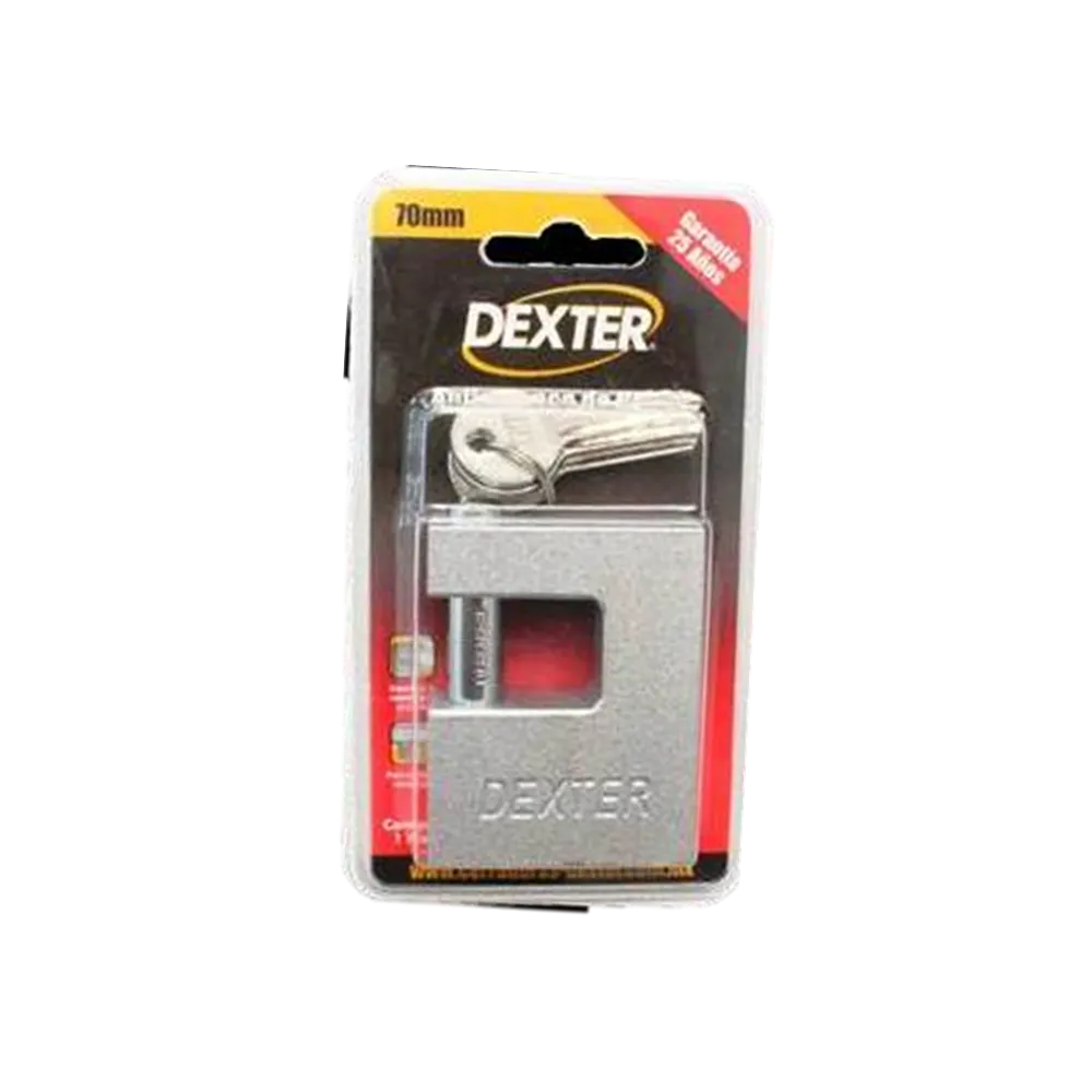 Candado Metalico Antipalanca 70 Mm Dexter 1 Pz
