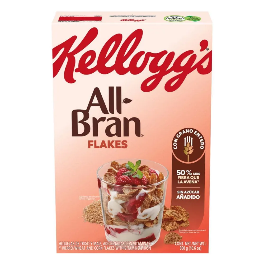 Cereal All Bran Flakes Kelloggs 300 g