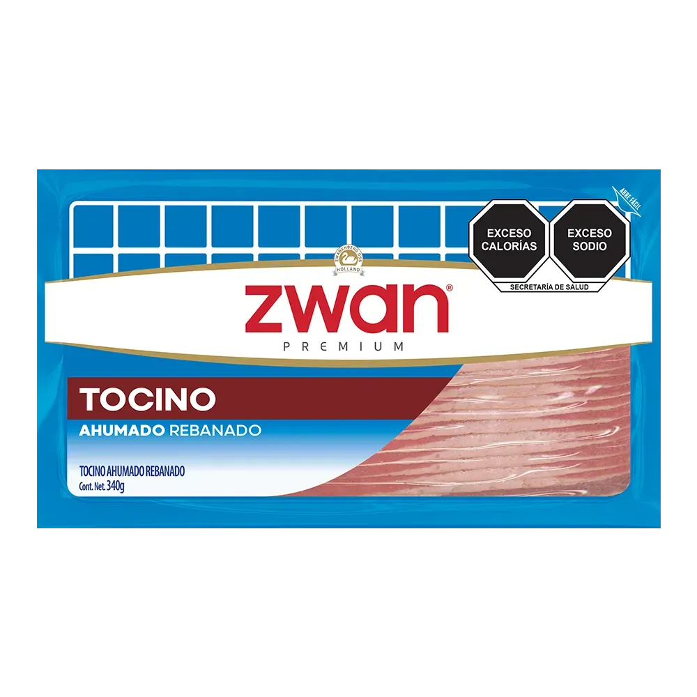 Tocino Ahumado Zwan 340 Gr