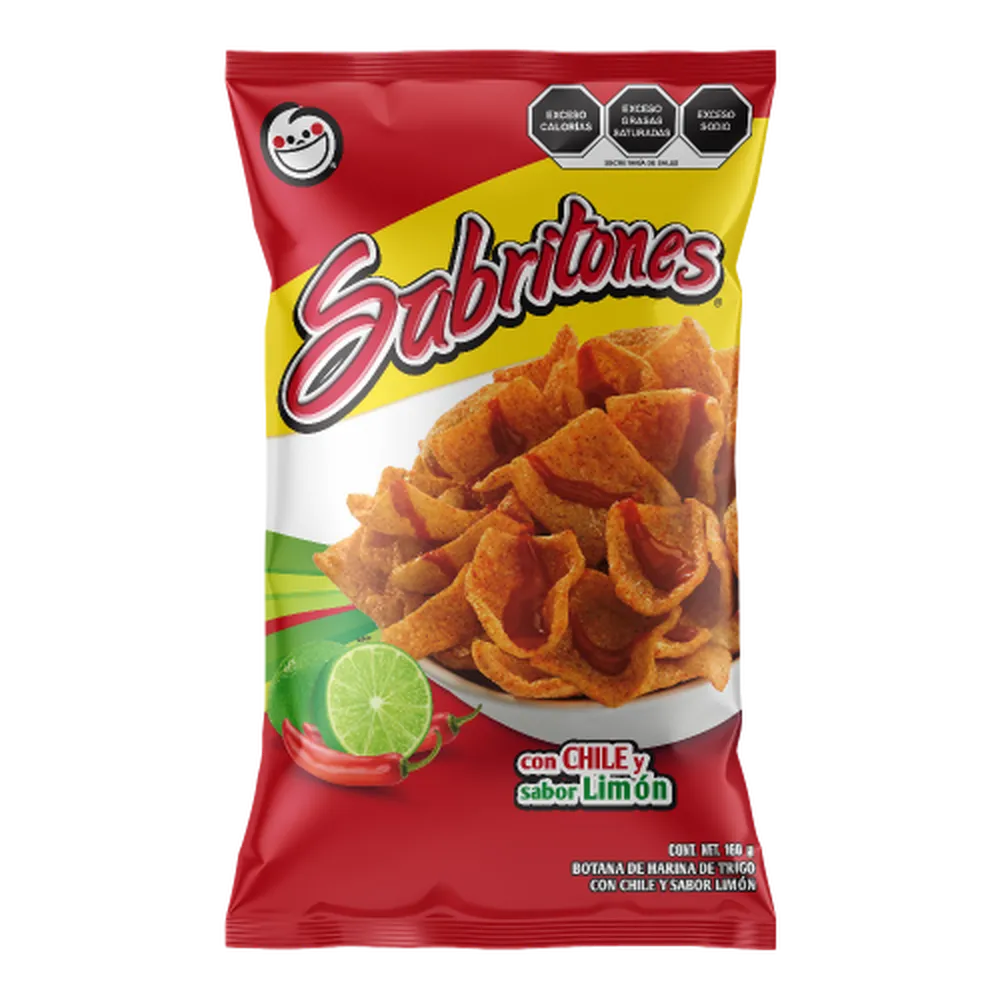Sabritones Chile Y Limon Sabritas 160 g