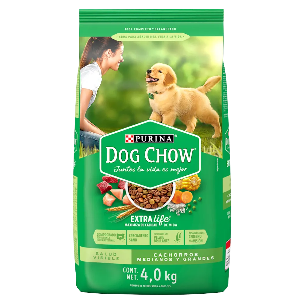 Alimento Seco Para Cachorro Razas Grandes Dog Chow 4 Kg