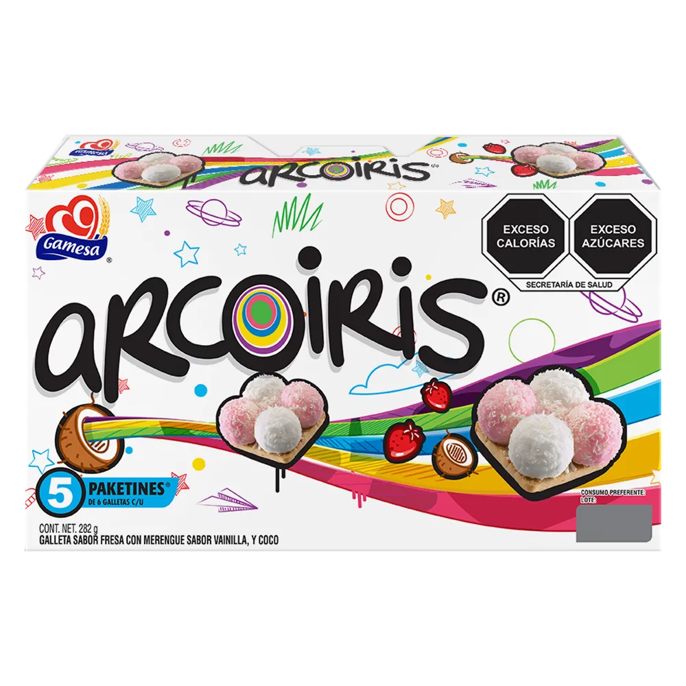Galleta Arcoiris Gamesa 282 g