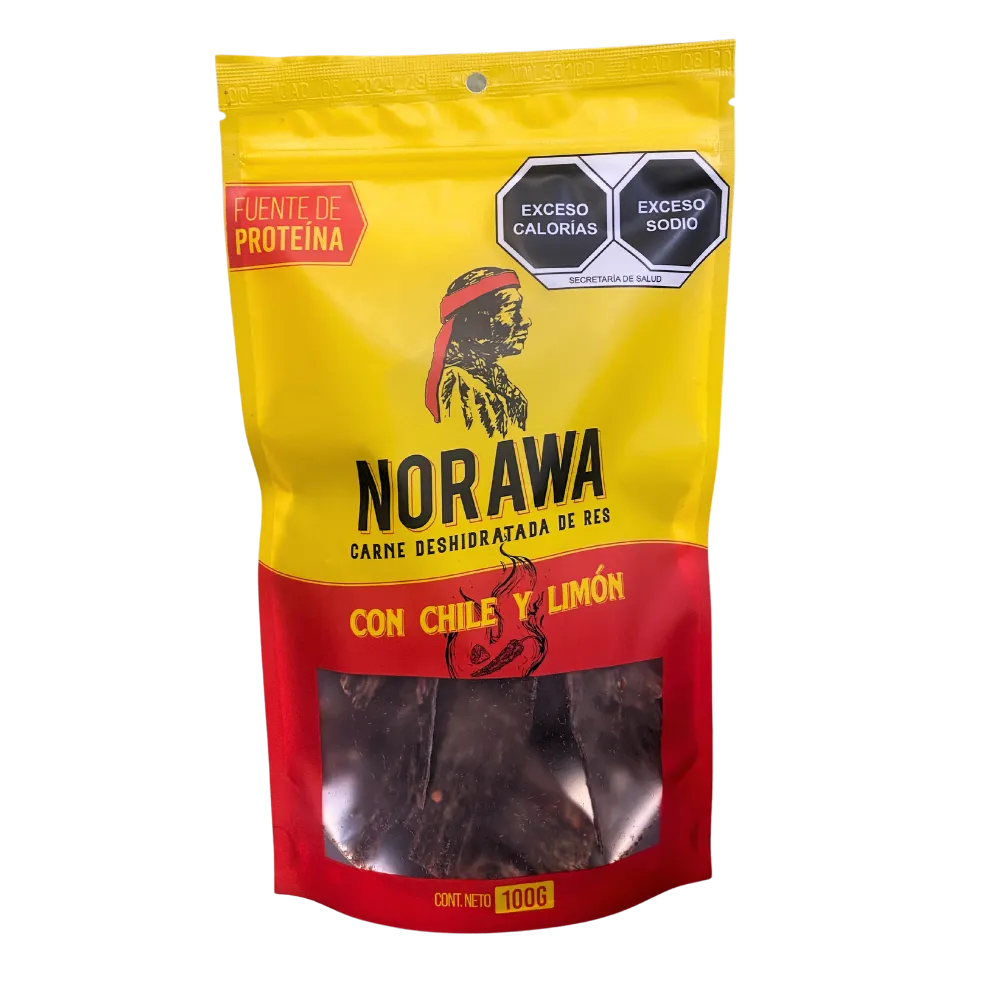 Carne Seca Trozo Enchilada Norawa 100 g