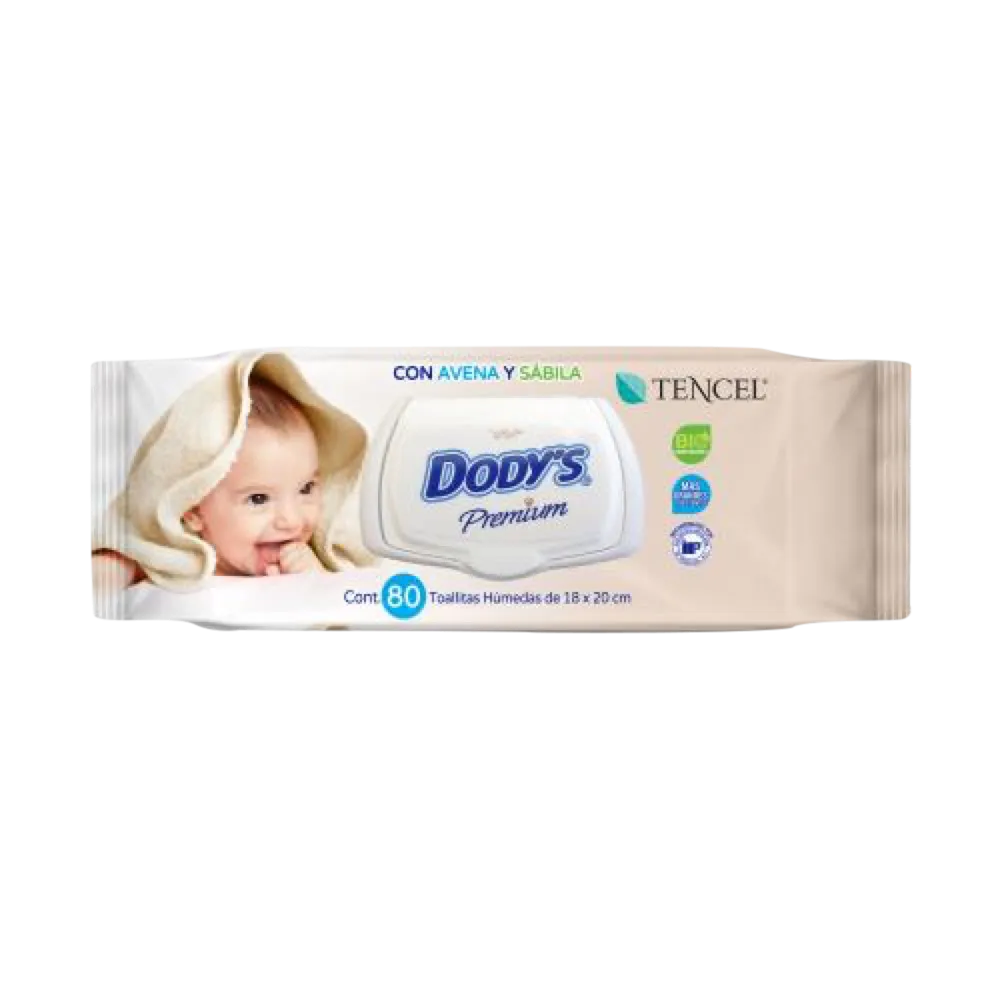 Toallitas Premium Dodys 80 Pza