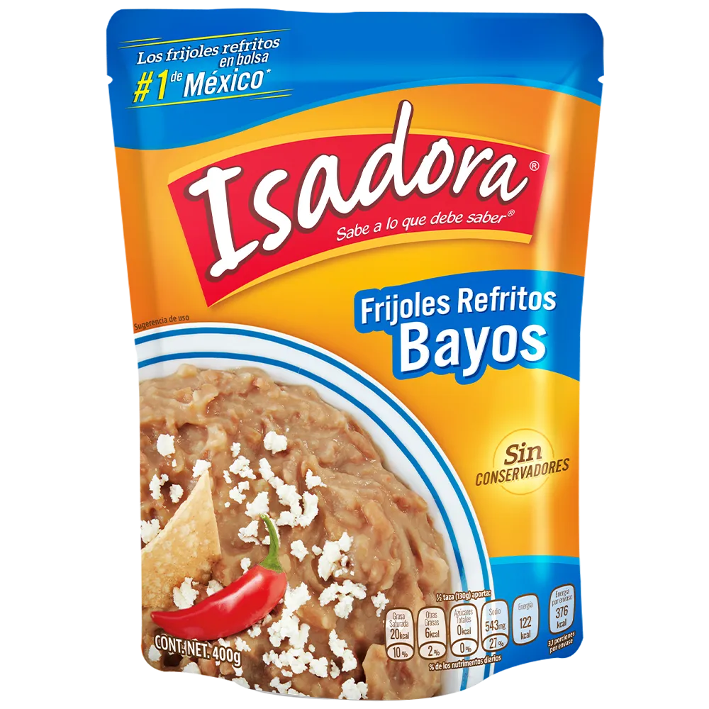 Frijol Pouch Bayo Isadora 400 g