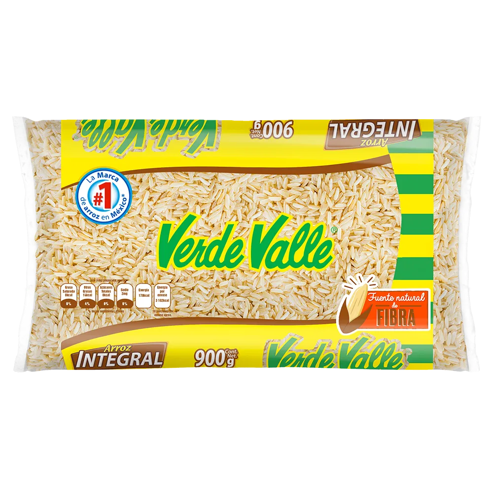 Arroz integral Verde Valle 900 g