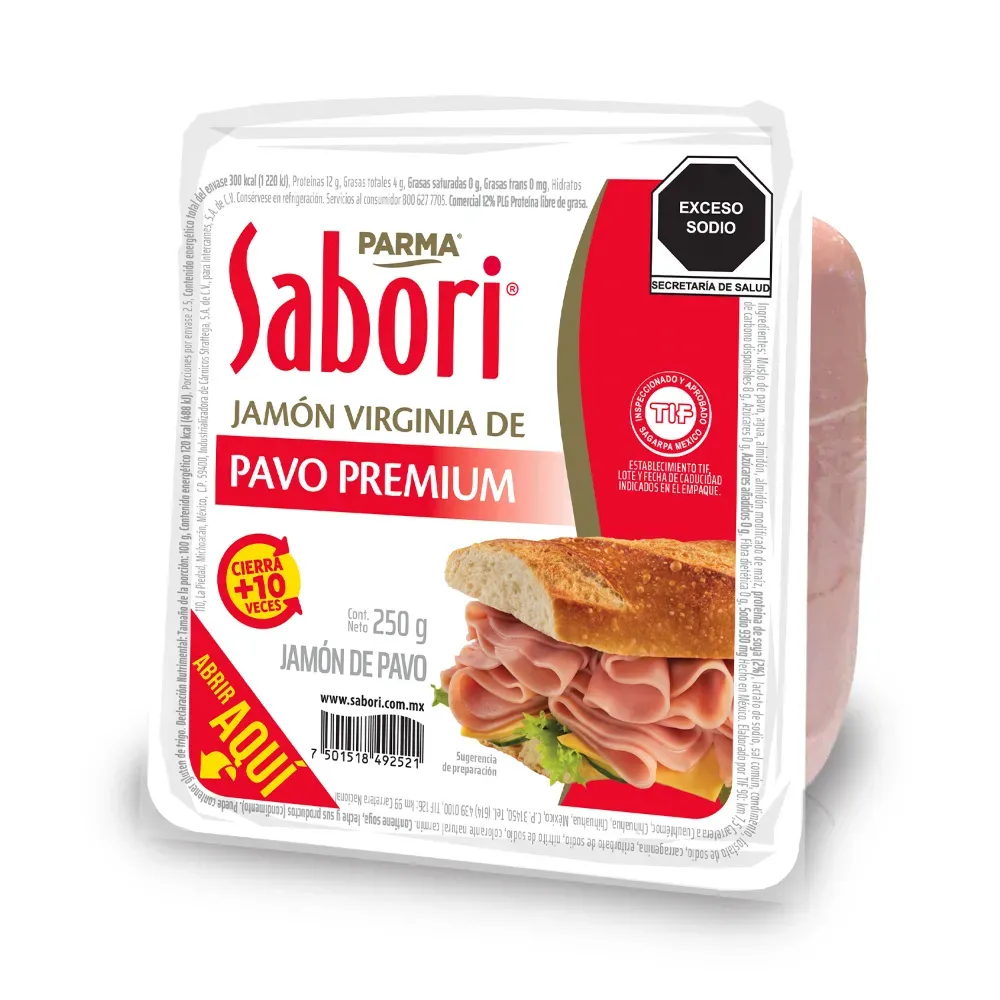 Jamon Virginia Sabori 250 Gr