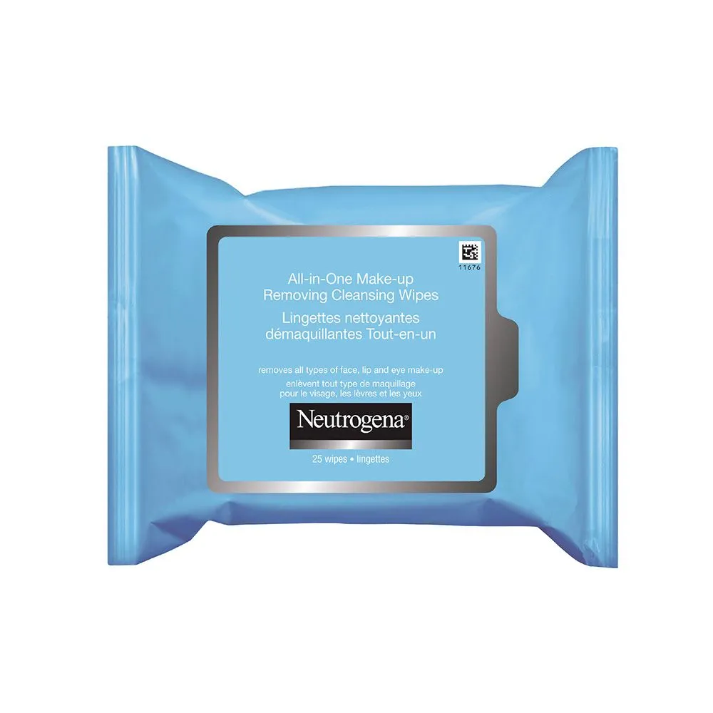 Toallitas Desmaquillantes Neutrogena 25 Pzs