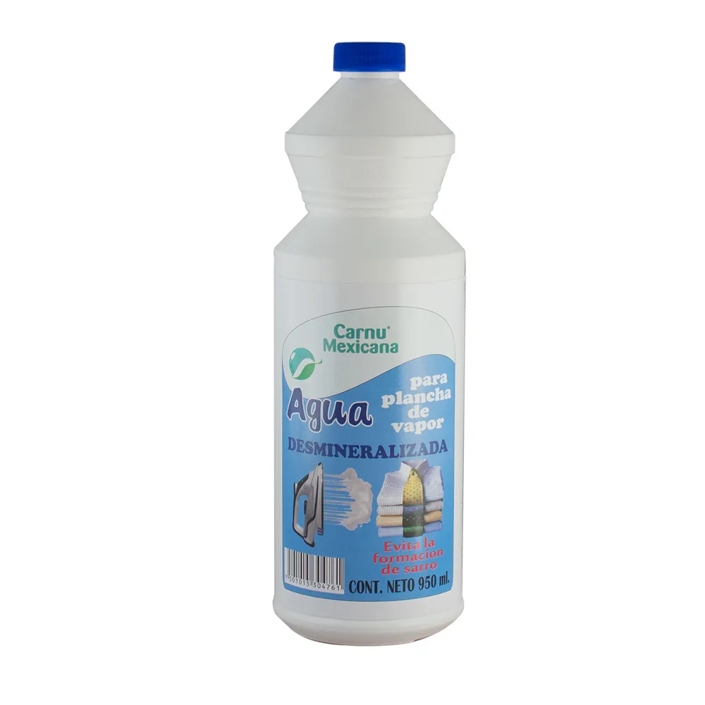 Agua Desmineralizada Para Plancha De Vapor Zen 950 Ml