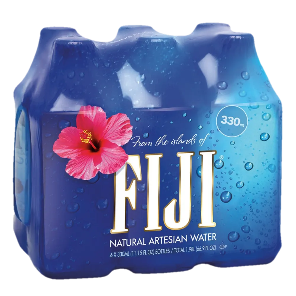 Agua De Manantial 6 Pack Fiji 330 Ml